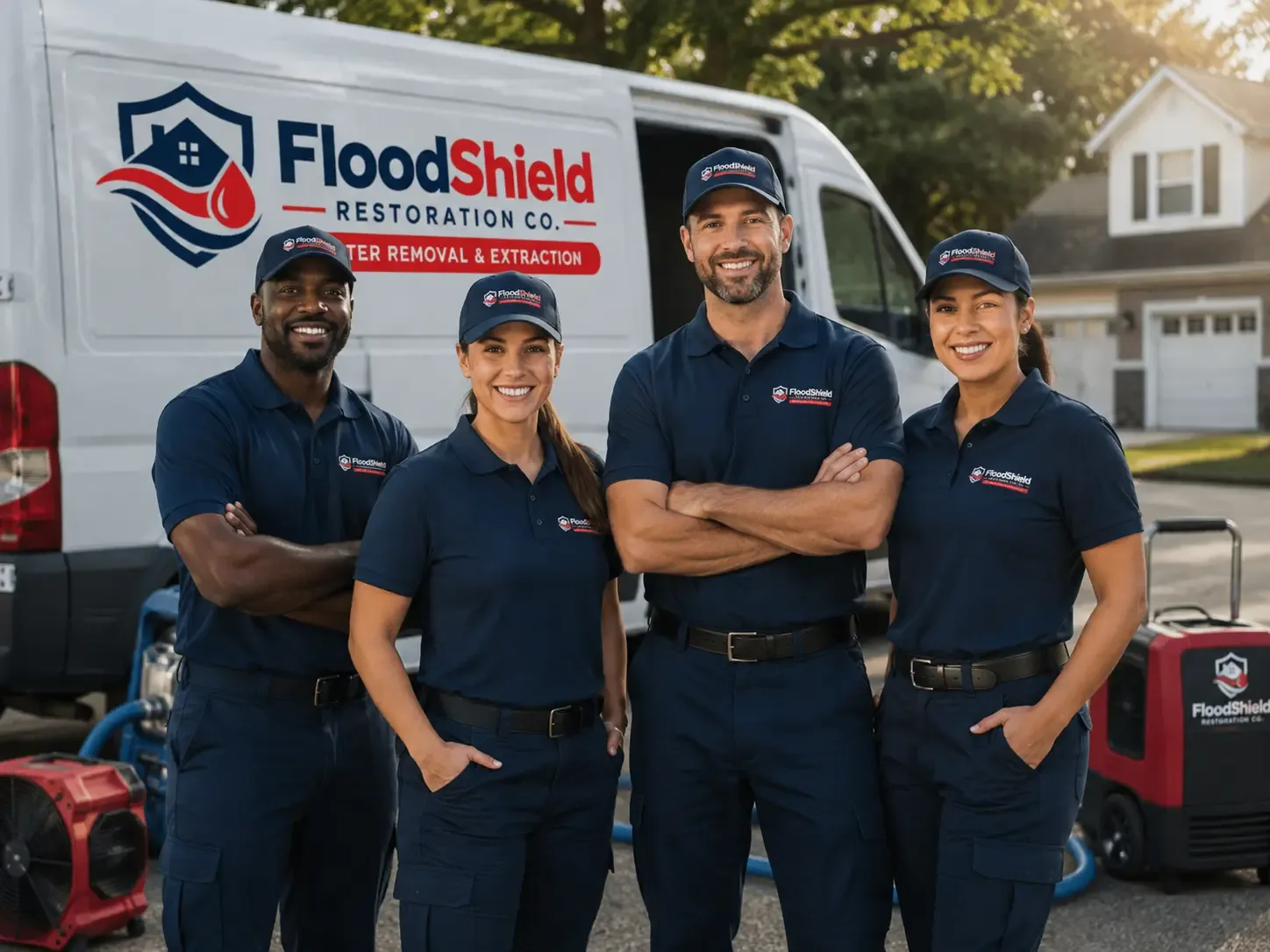 Flood Damage Restoration company in New Burnside, IL